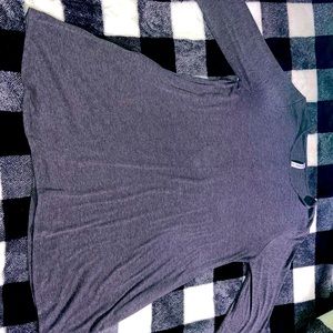 Gray long sleeve legging top. Brand is zenana premium.